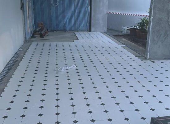 tile installation