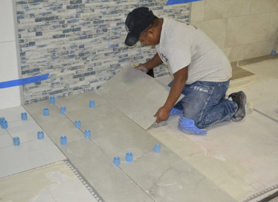 floor tile installation floor and wall tile installation